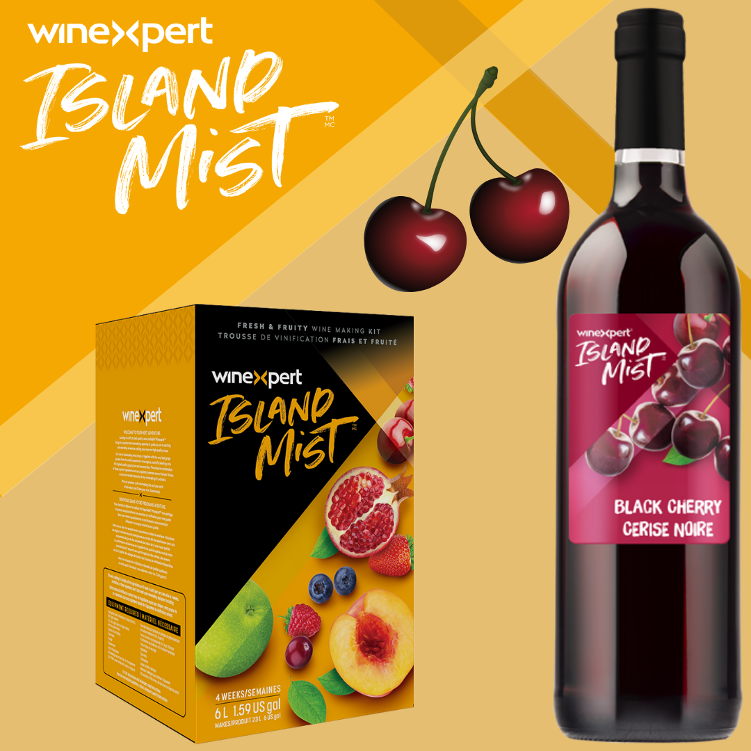 Winexpert Island Mist - Black Cherry - Urbandealss