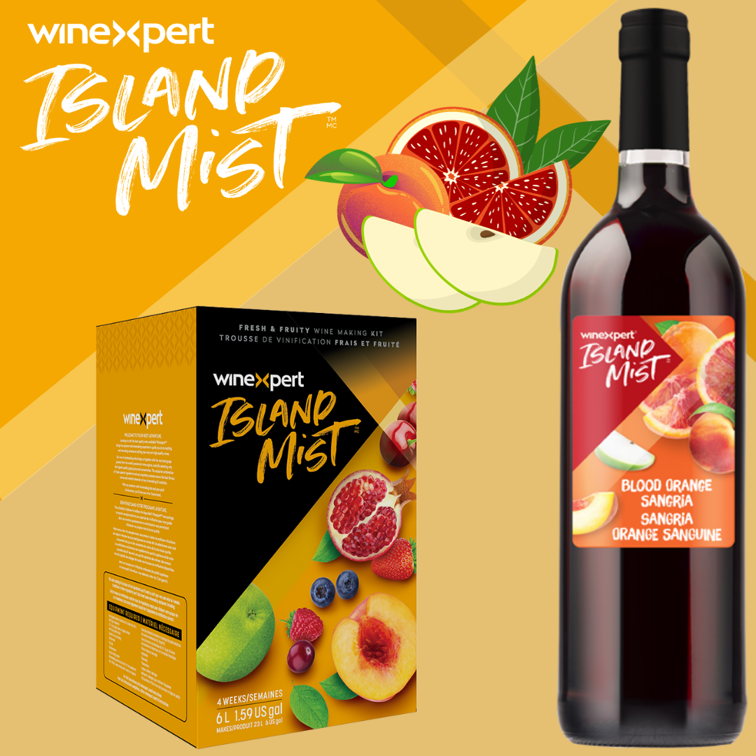 Winexpert Island Mist - Blood Orange Sangria - Urbandealss
