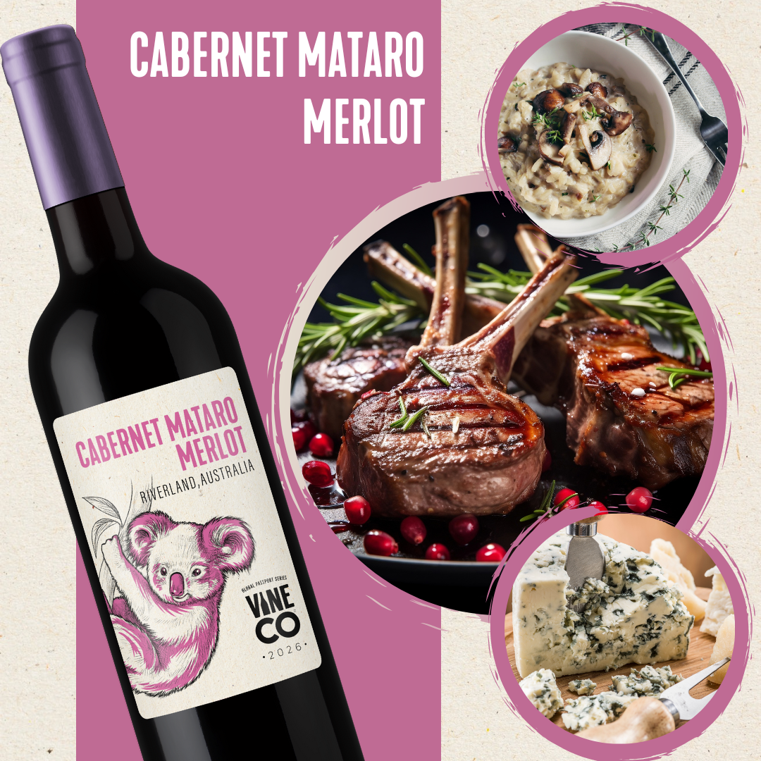 VineCo Global Passport Series - 2026 - Cabernet Mataro Merlot "Murray Red" - Riverland, Australia (March 2026) - Urbandealss