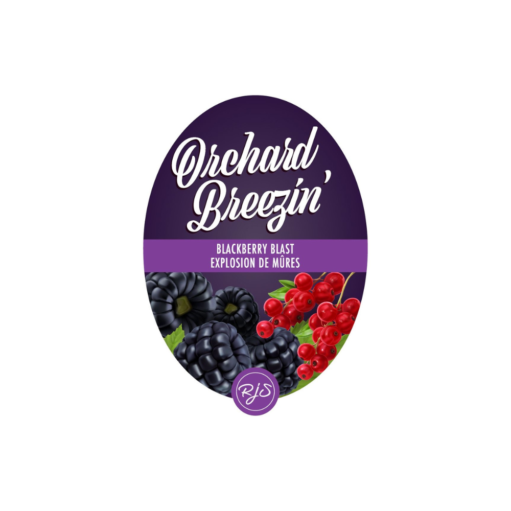 Labels - Blackberry Blast - Orchard Breezin' - HJL - Urbandealss