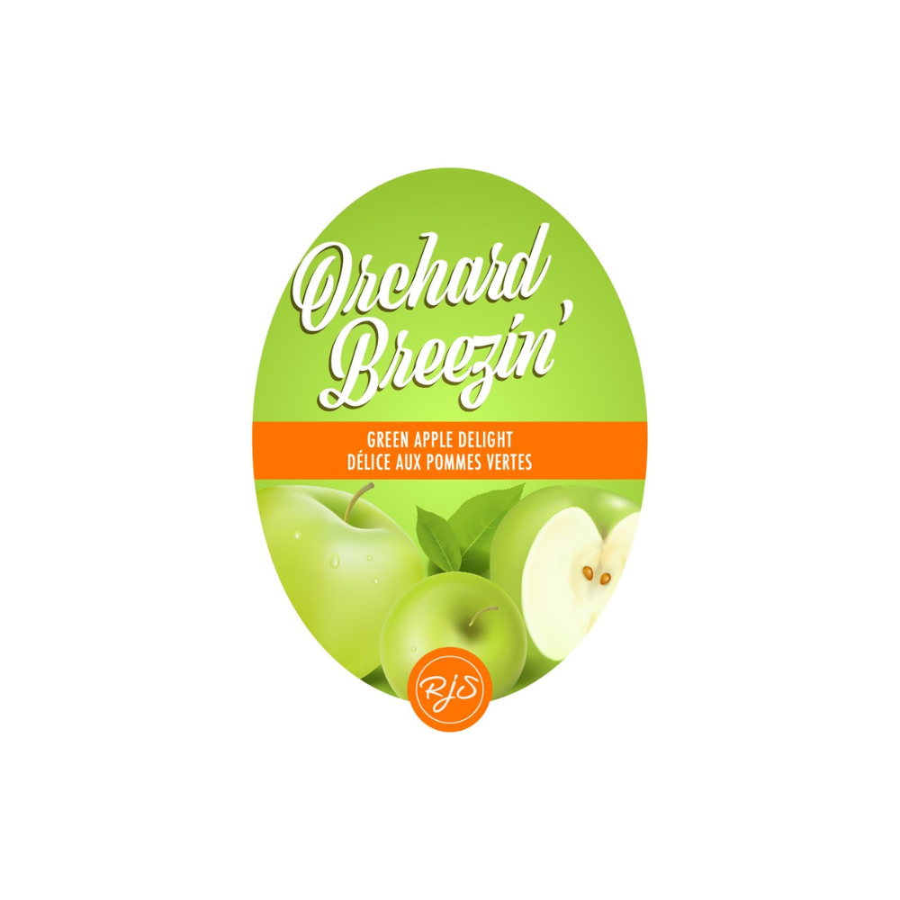 Labels - Green Apple Delight - Orchard Breezin' - HJL - Urbandealss