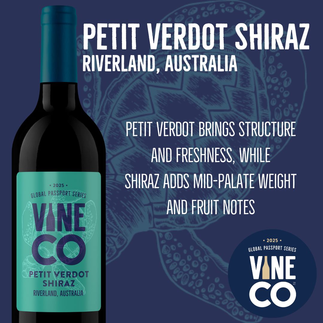 VineCo Global Passport Series - Petit Verdot Shiraz, Riverland, Australia (Now Available) - Urbandealss