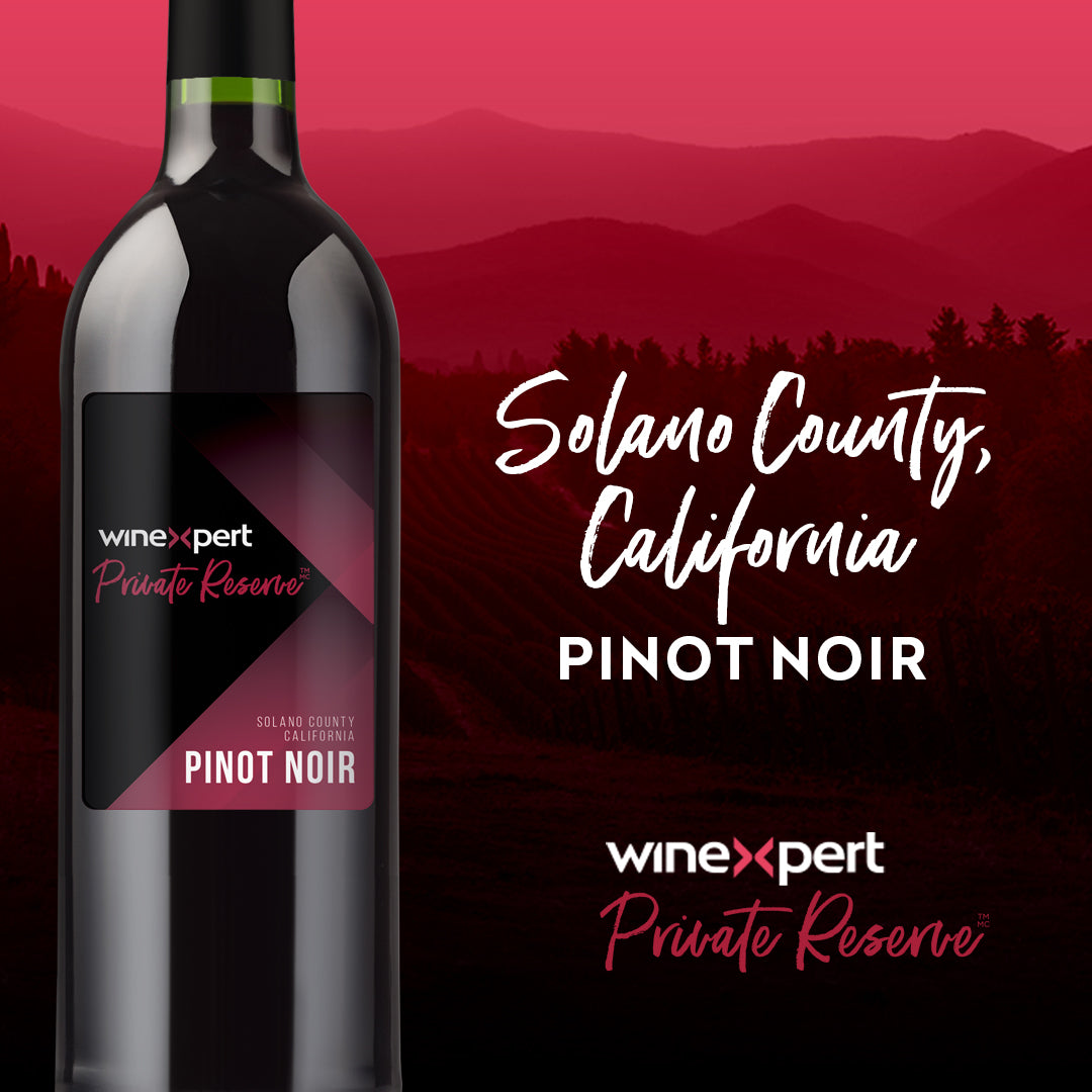 Winexpert Private Reserve - Pinot Noir, Solano County, California - Urbandealss