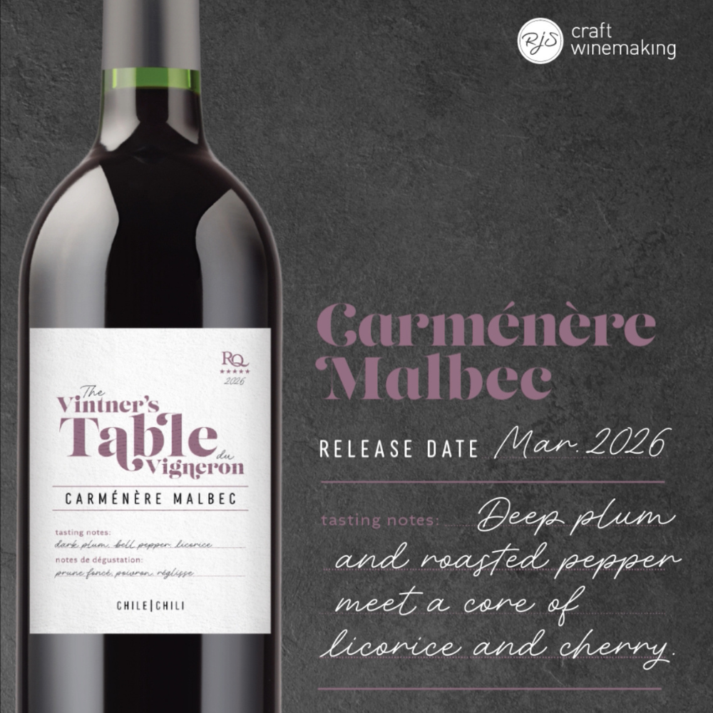 RJS Restricted Quantities - Carménère Malbec, Chile (March 2026) - Urbandealss
