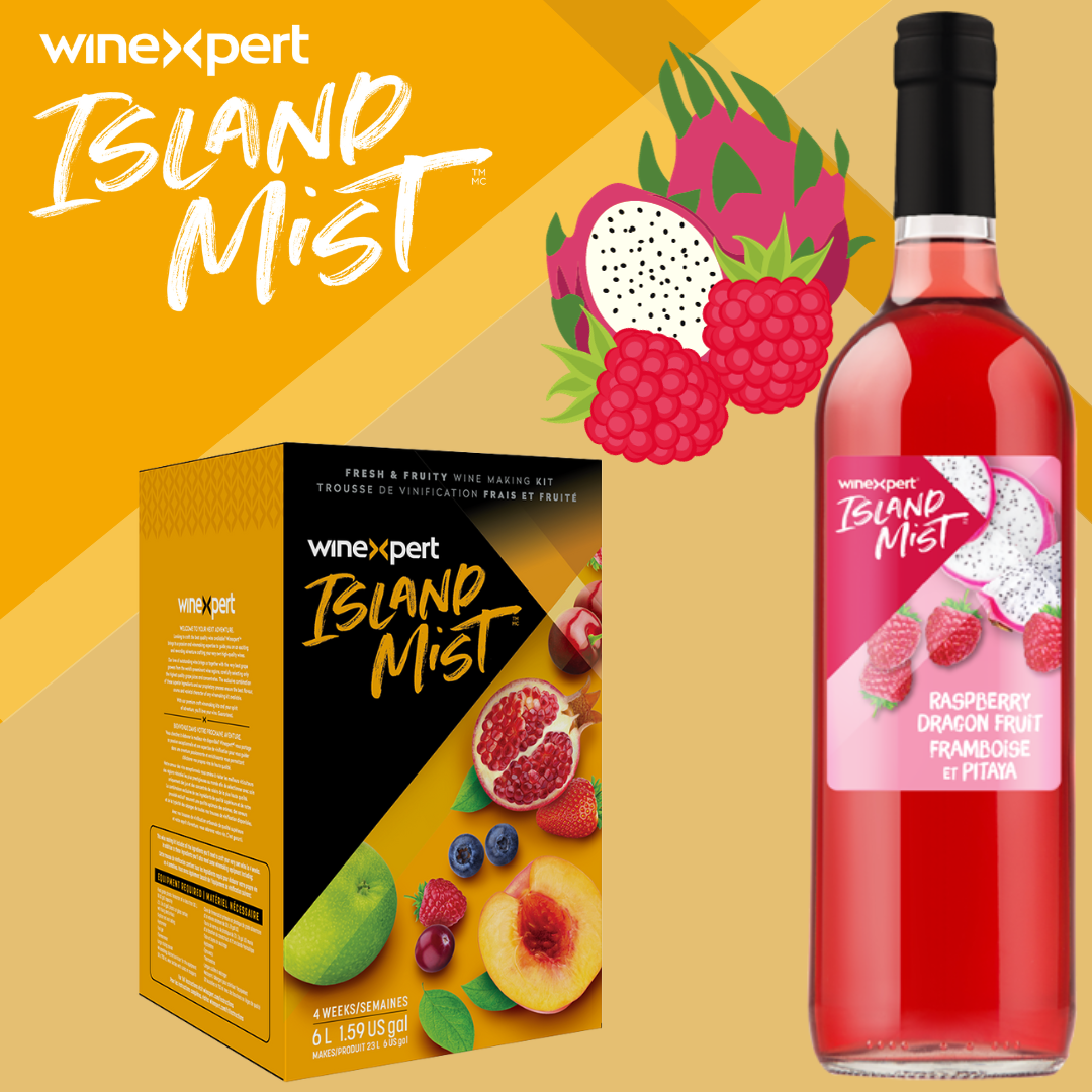 Winexpert Island Mist - Raspberry Dragon Fruit - Urbandealss