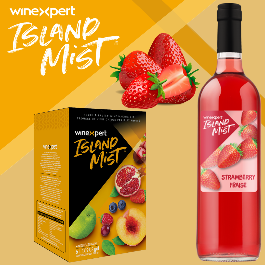 Winexpert Island Mist - Strawberry - Urbandealss