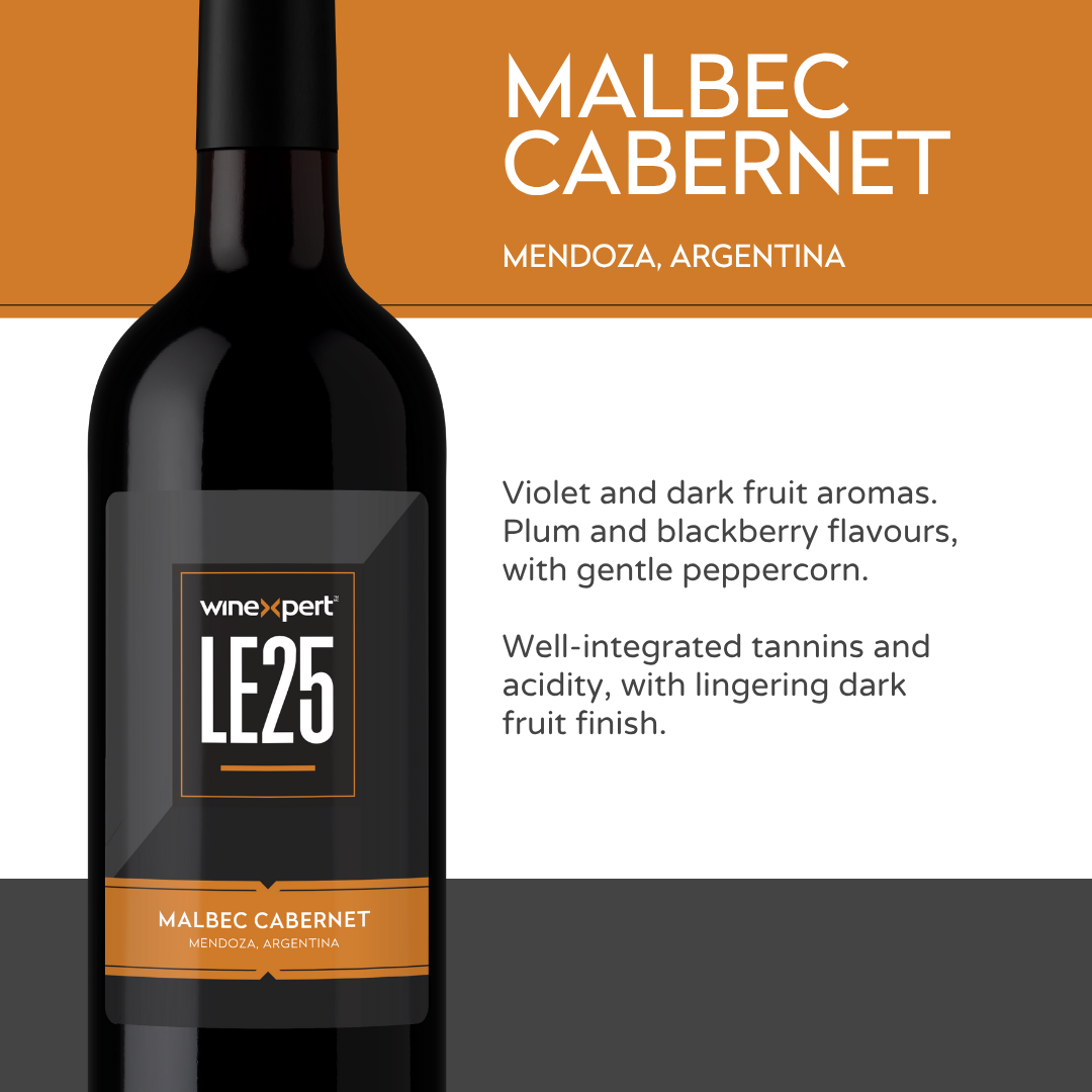 Winexpert LE Series - 2025 - Malbec Cabernet - Mendoza, Argentina (February 2026) - Urbandealss