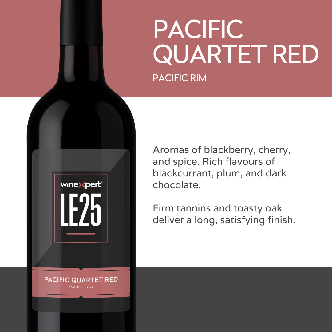 Winexpert LE Series - 2025 - Pacific Quartet Red - Pacific Rim (April 2026) - Urbandealss