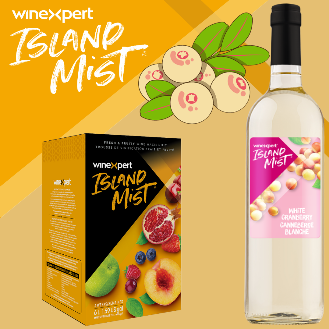 Winexpert Island Mist - White Cranberry - Urbandealss