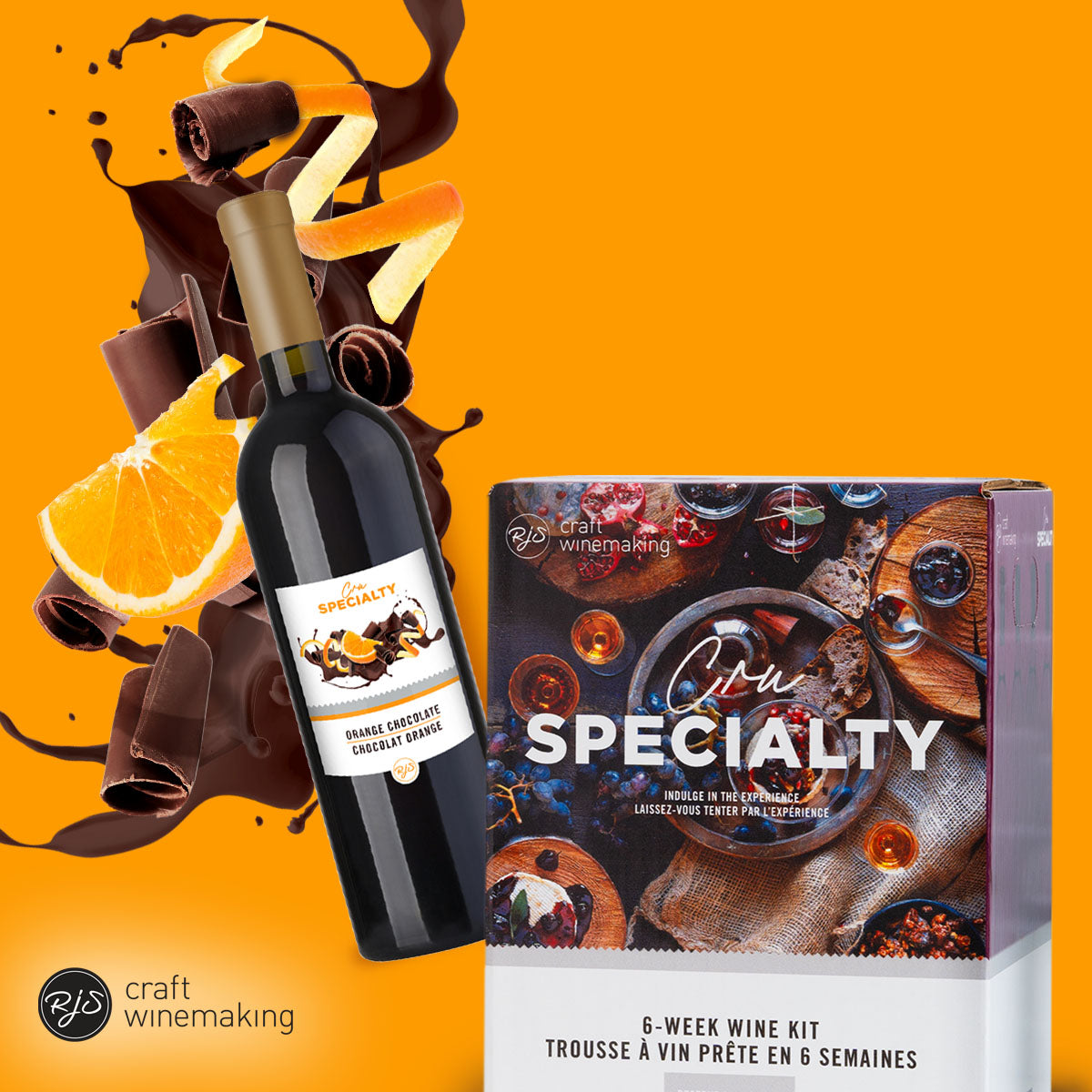 RJS Cru Specialty -  Orange Chocolate Dessert Wine - Urbandealss