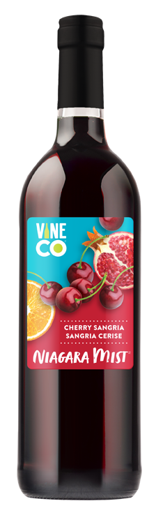Labels - Cherry Sangria - VineCo Niagara Mist - Urbandealss