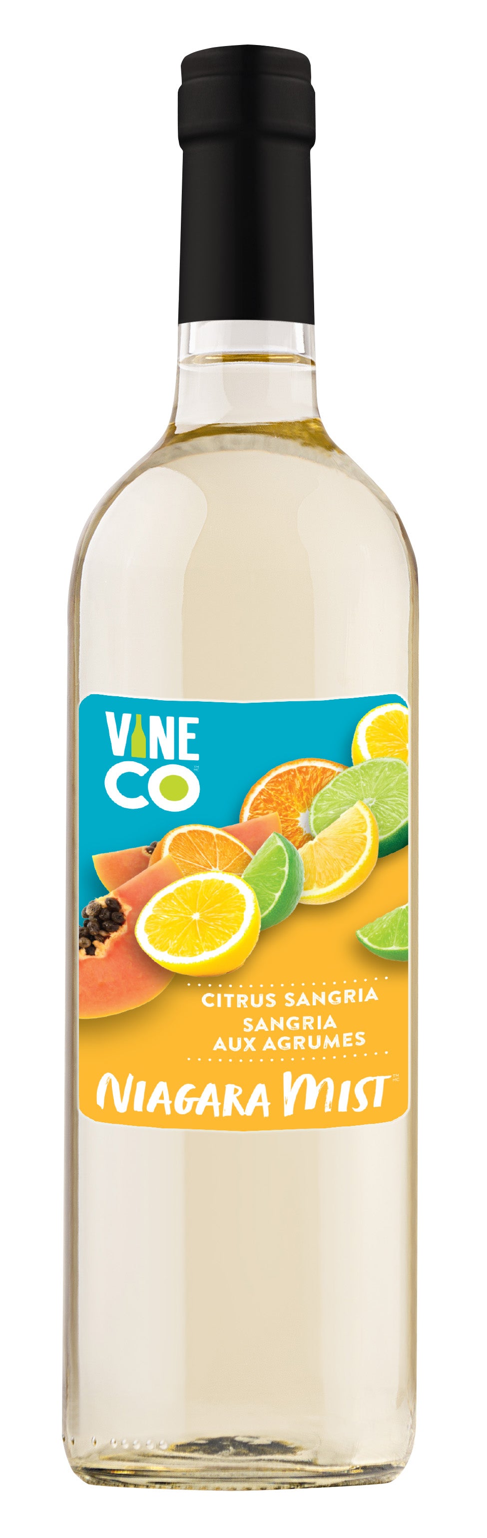 Labels - Citrus Sangria - VineCo Niagara Mist - Urbandealss