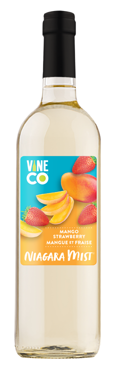 Labels - Mango Strawberry - VineCo Niagara Mist - Urbandealss